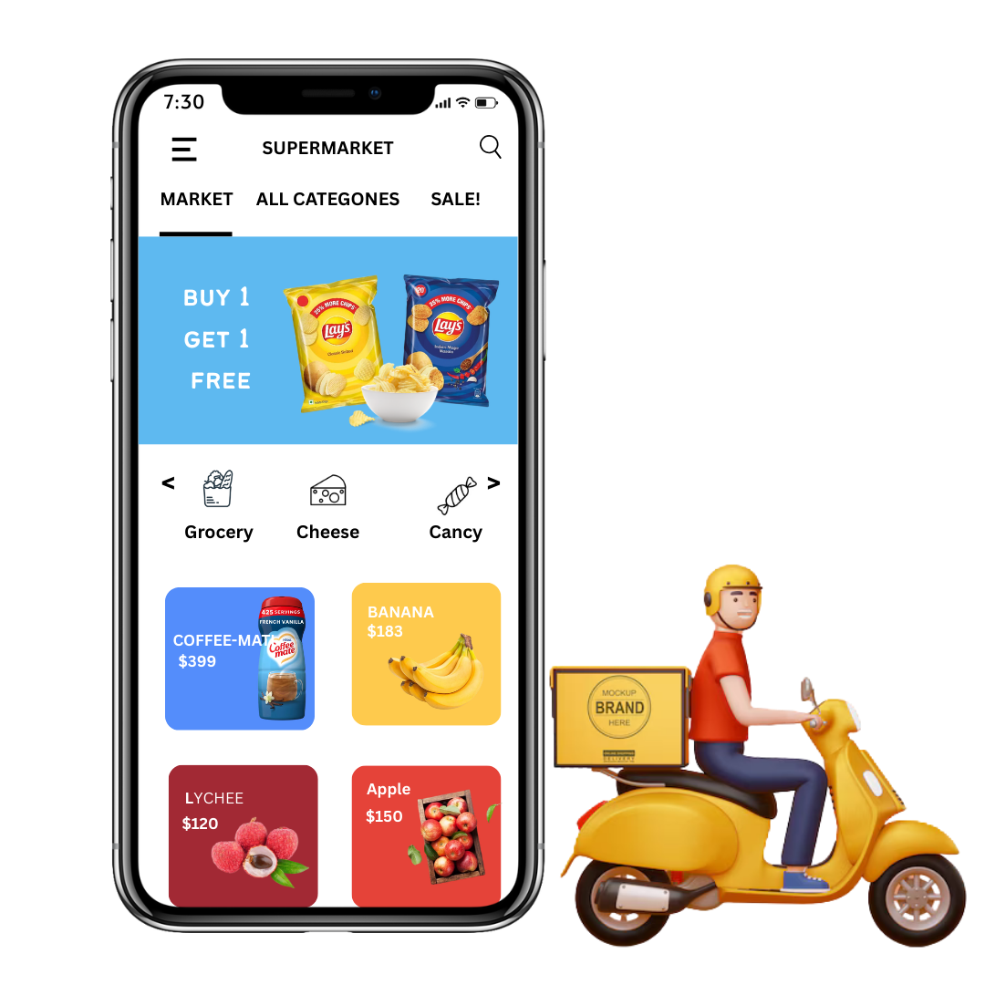 Grocery Delivery App Development